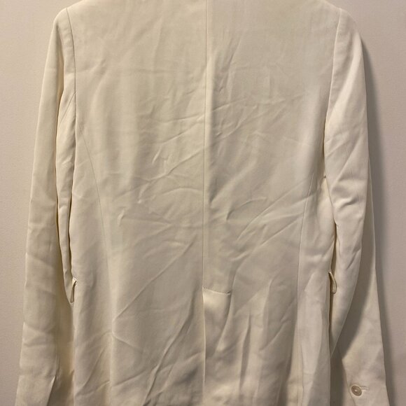 Massimo Dutti - White crepe blazer - Picture 5 of 5